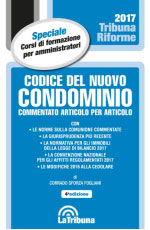 Codice del nuovo condominio Corrado Sforza Fogliani 2017